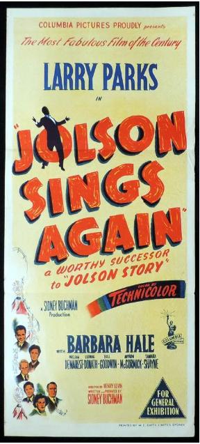 Jolson Sings Again (1949) Free Movie