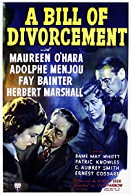 A Bill of Divorcement (1940) Free Movie