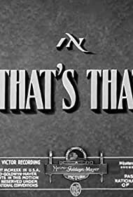 Thats That (1938) Free Movie