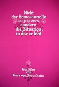 It Is Not the Homosexual Who Is Perverse, But the Society in Which He Lives (1971) M4uHD Free Movie